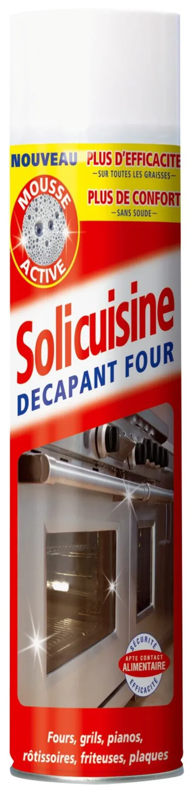 Solicuisine Aérosol Décapant Four 