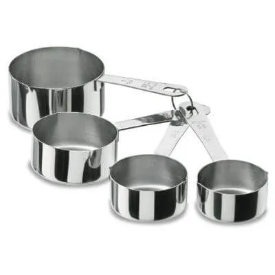 Set van 4 capsules - Roestvrij staal