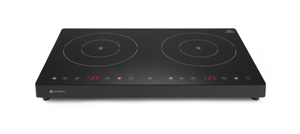 Dubbele inductiekookplaat Black Line