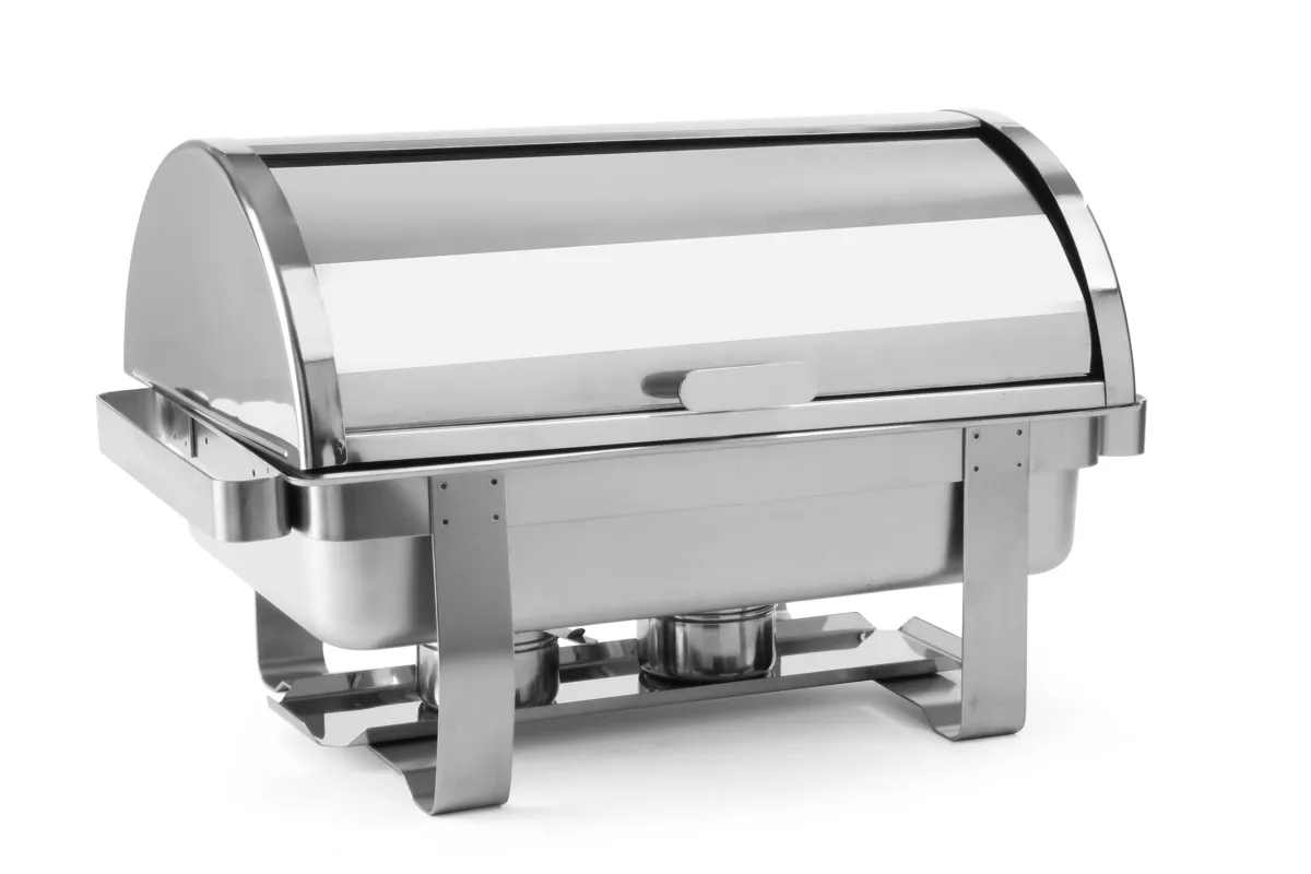 Rolltop-chafing dish Gastronorm 1/1 van RVS 18/0