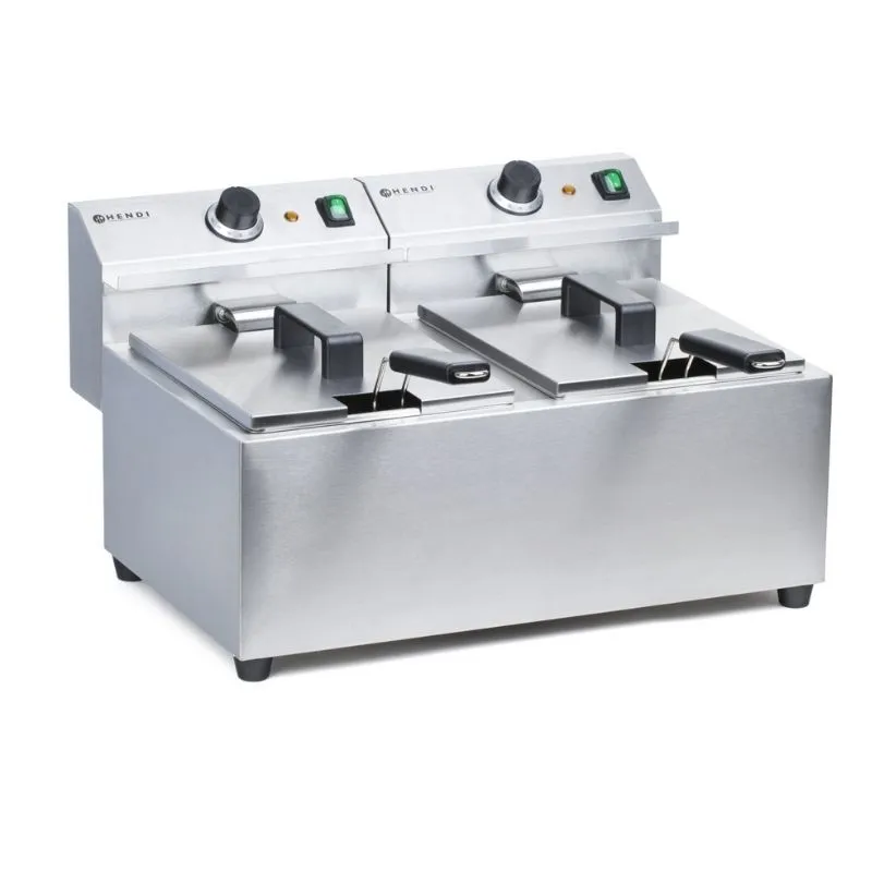 Friteuse Mastercook - 2 x 8 L