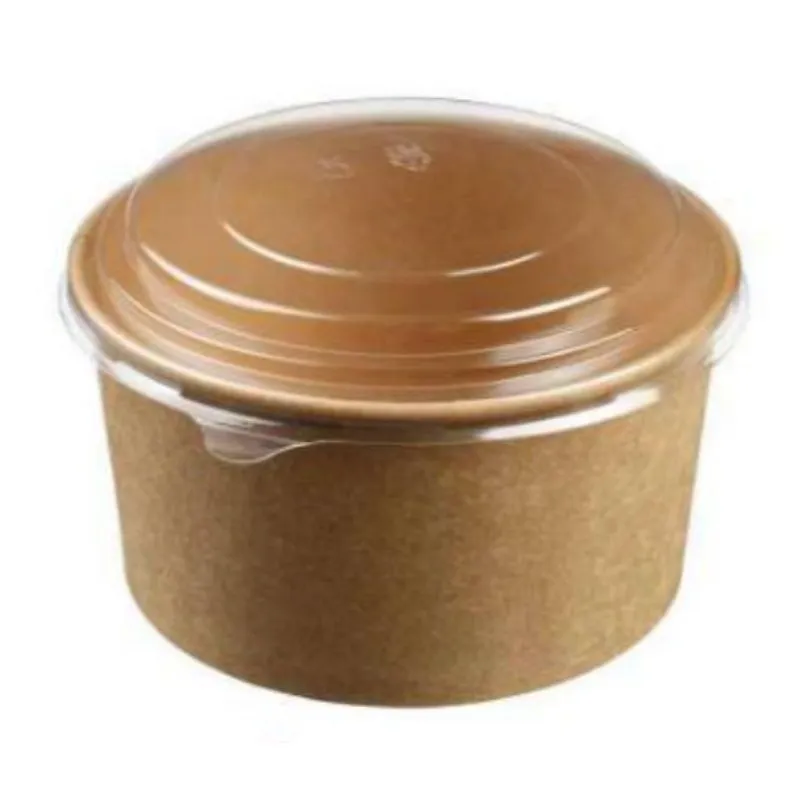Sla-kom van Kraft met deksel - 1000 ml - ø 149 mm - Set van 25