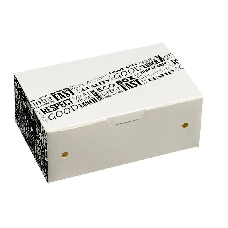 Doos met 6 Nuggets "District" van karton - 114 x 73 x 45 mm - Set van 50