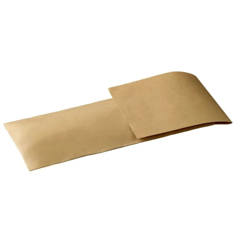 Papieren zakje voor bestek - 210 x 80 mm - Set van 2 500