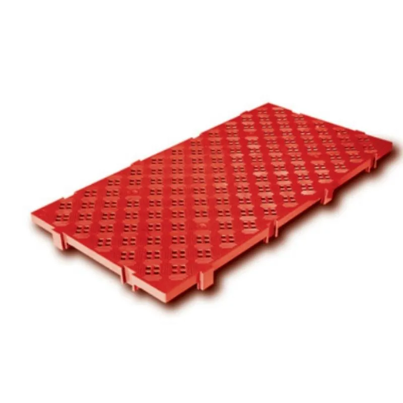 Caillebotis 100 x 50 cm - Clipsable - Rouge