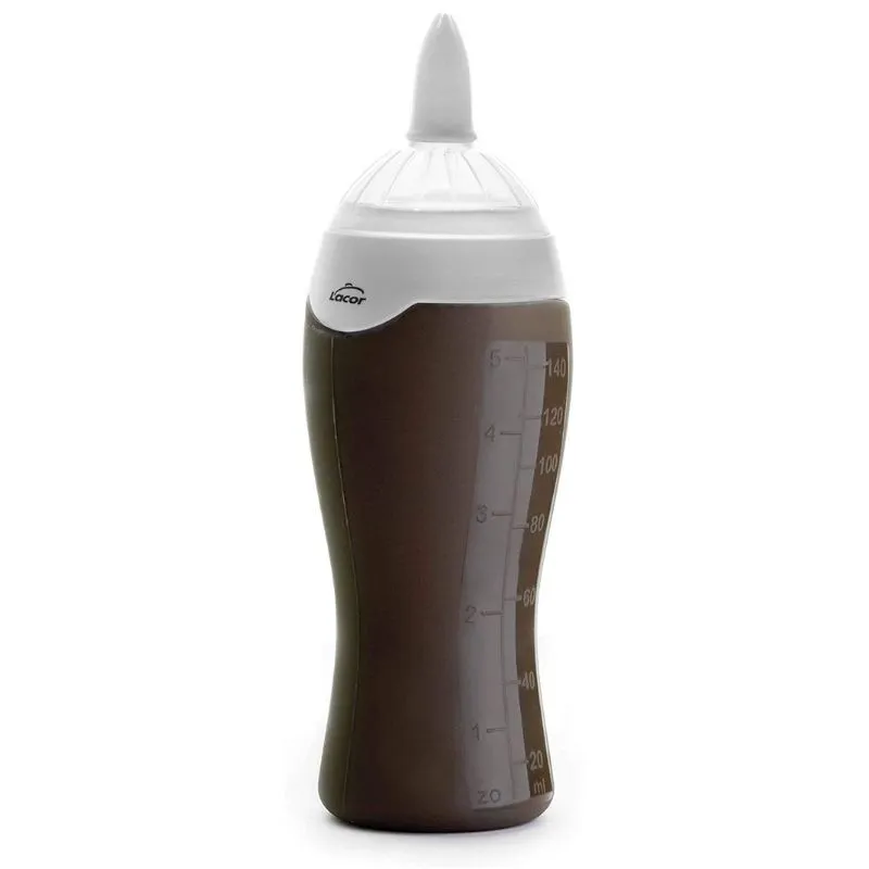 Fles om te versieren van siliconen met 6 spuitmondjes - 140 ml