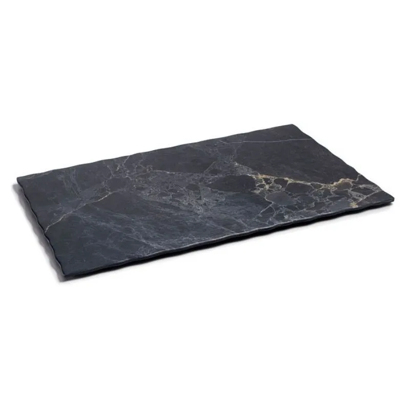 Rechthoekig Bord "Stone" In Melamine - 350 X 285 Mm