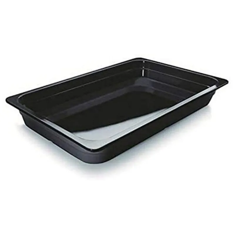 Bak Gastronorm GN 1/1 Zwart Melamine - Diepte 65 mm - 8,5 L