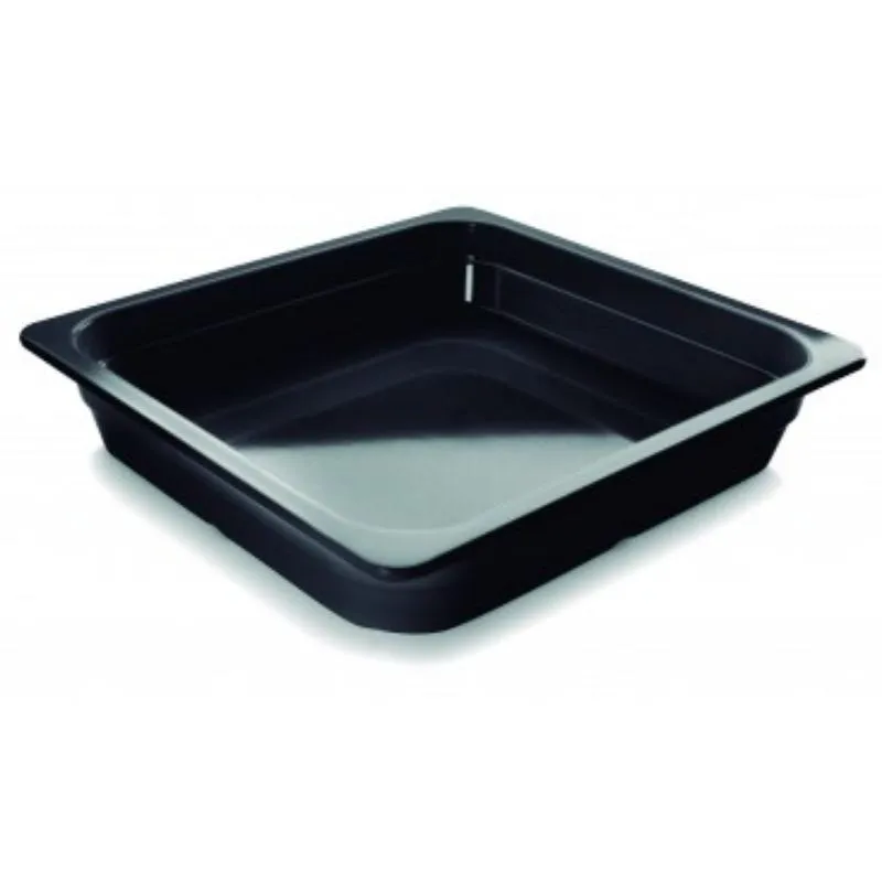 Bak Gastro GN 2/3 Zwart Melamine - Diepte 65 mm - 5,5 L