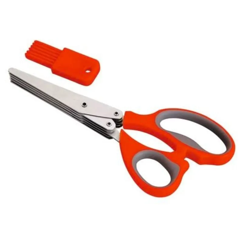 Speciale Keukenschaar 5 Lagen + Reinigingskam