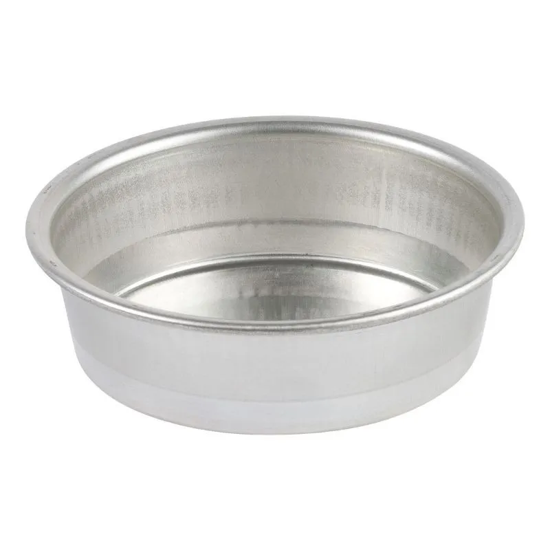 Ronde taartvorm van wit blik - Ø 240 mm