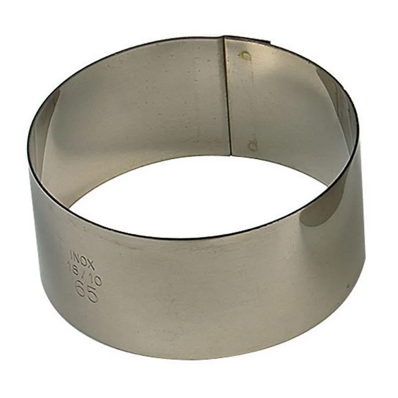 Ronde RVS koekjesvorm - Ø 40 mm