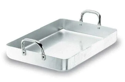 Ovenschaal met vaste handgrepen - Chef Aluminium - 45 x 30 cm