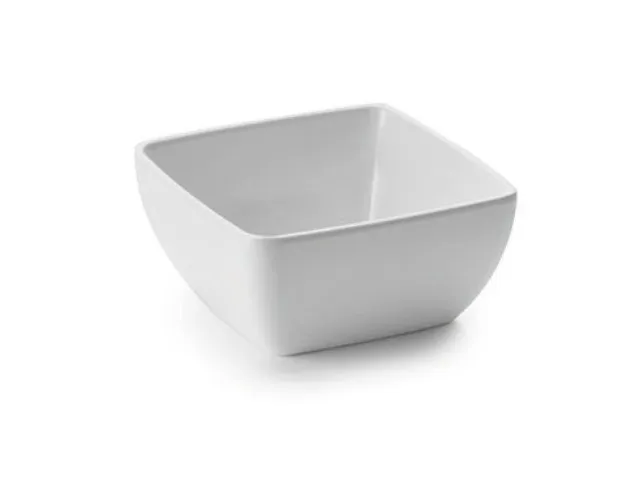 Saladeschaal van melamine - 13 x 13 x 6 cm