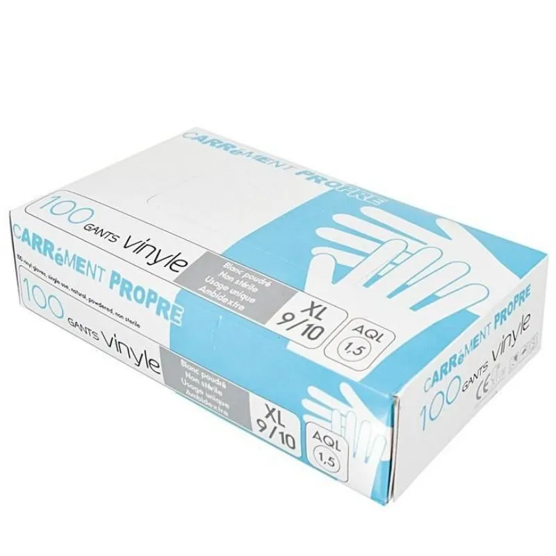 Handschoenen van vinyl maat XL - Pak van 100