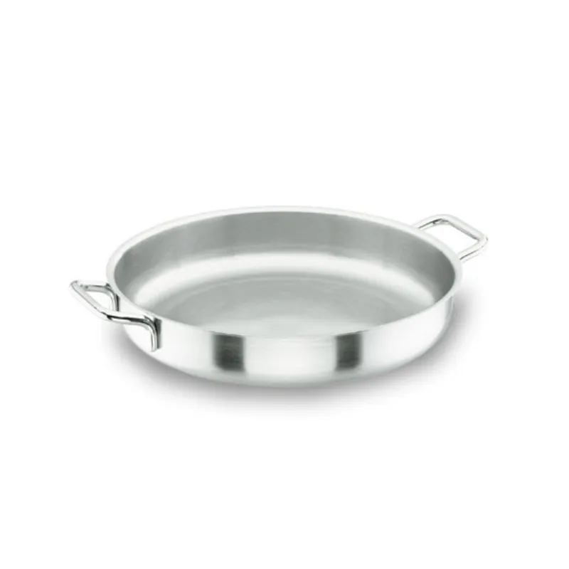 Platte Ronde Professionele Pan Zonder Deksel - Chef Luxe - ⌀ 36 cm
