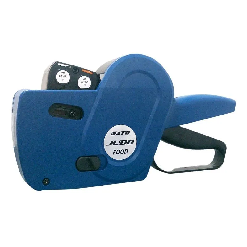 Etiketteermachine 2 regels met labels - Judo Food - L 250 x D 60 mm