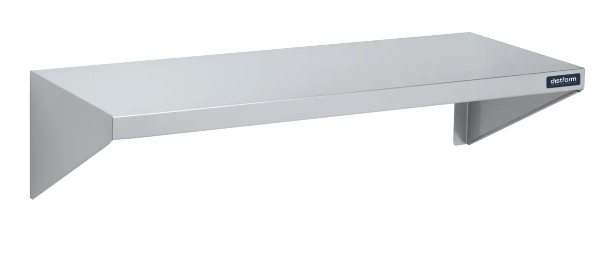 Wandplank met consoles 1200x400