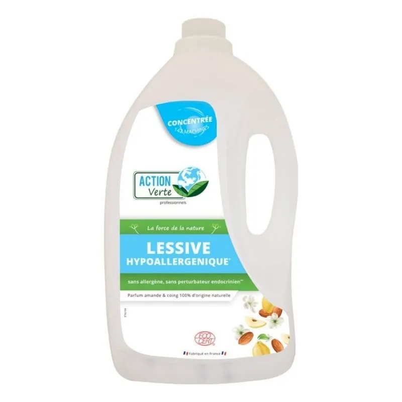 Vloeibaar Hypoallergeen Wasmiddel - Amandel en Kweepeer Geur - 5 L