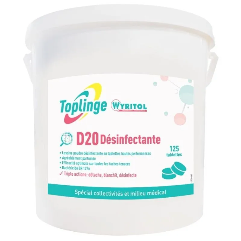 Desinfecterende Tabletten voor Wasgoed - Set van 125