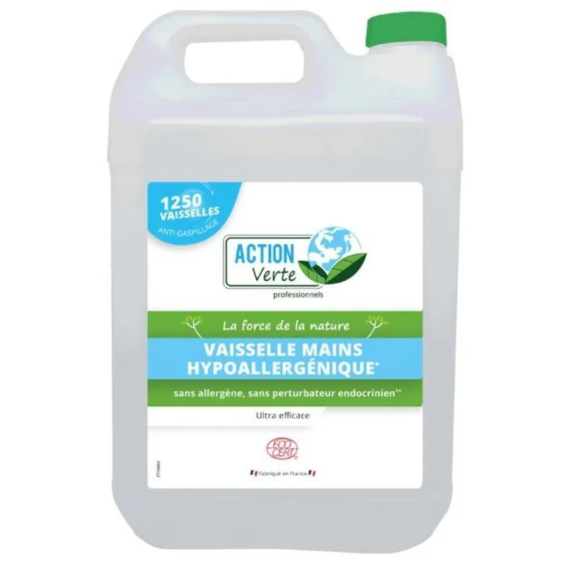 Klassieke Hypoallergene Afwasmiddel - 5 L