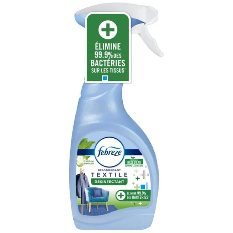 Textiel Desinfecterende Spray - Ochtenddauw - 500 ml