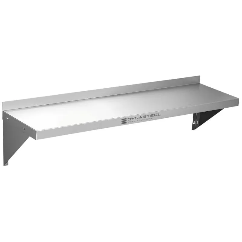 Roestvrijstalen Wandplank - L 1400 x D 300 mm