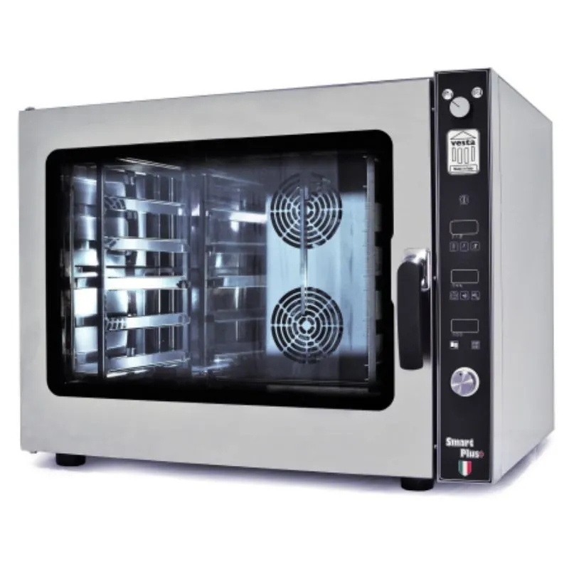 Vier Professionele Luchtgekoelde Digitale Oven - 6 Niveaus 600 x 400