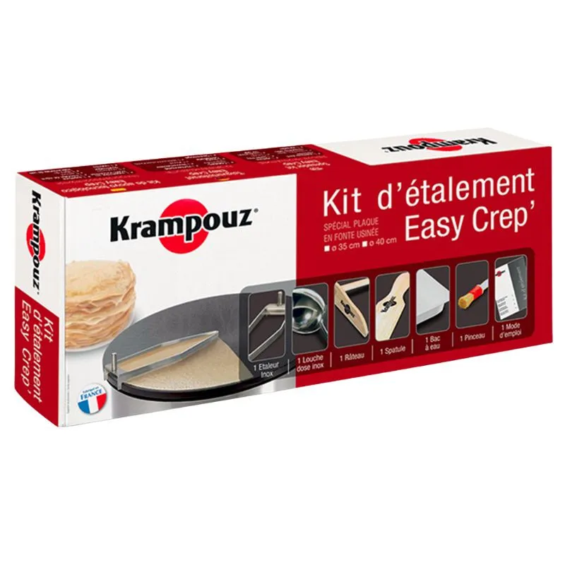 Uitstrijkset voor pannenkoeken - Voor pannenkoekenpan ø 35 cm