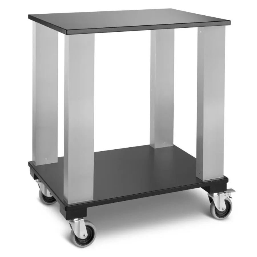 Houten Guéridon Trolley - 2 Niveaus