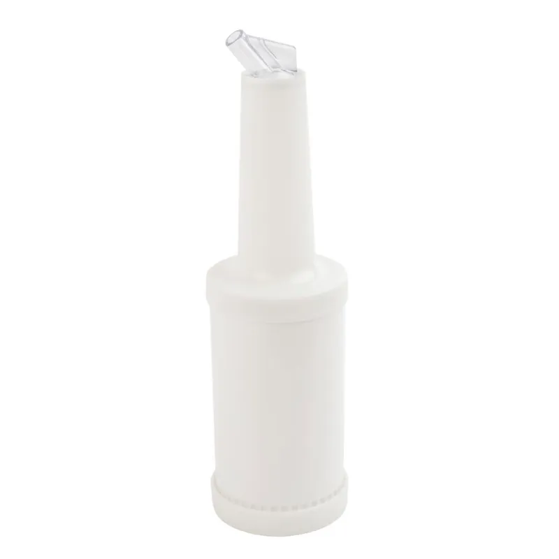 Fles met schenktuit 80 cl - Wit