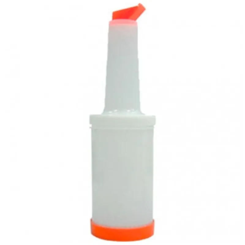 Fles met schenktuit 80 cl - Oranje