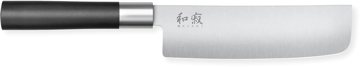 Nakiri Mes Wasabi Zwart 16,5 cm