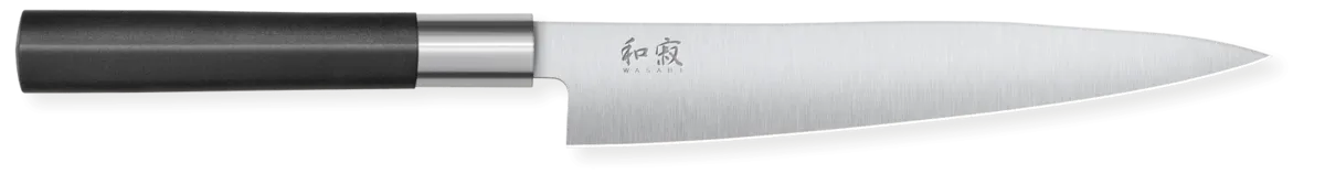 Fileermes van Flexibel Zwart Wasabi 18 cm