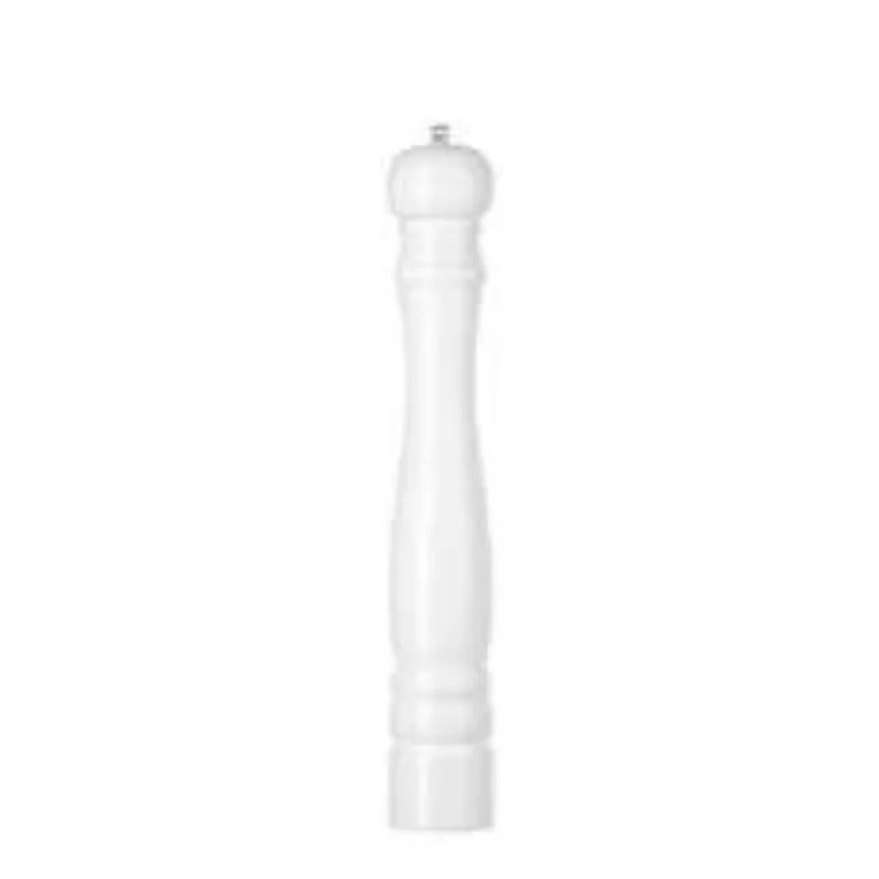 Witte Houten Zoutmolen - H 415 mm