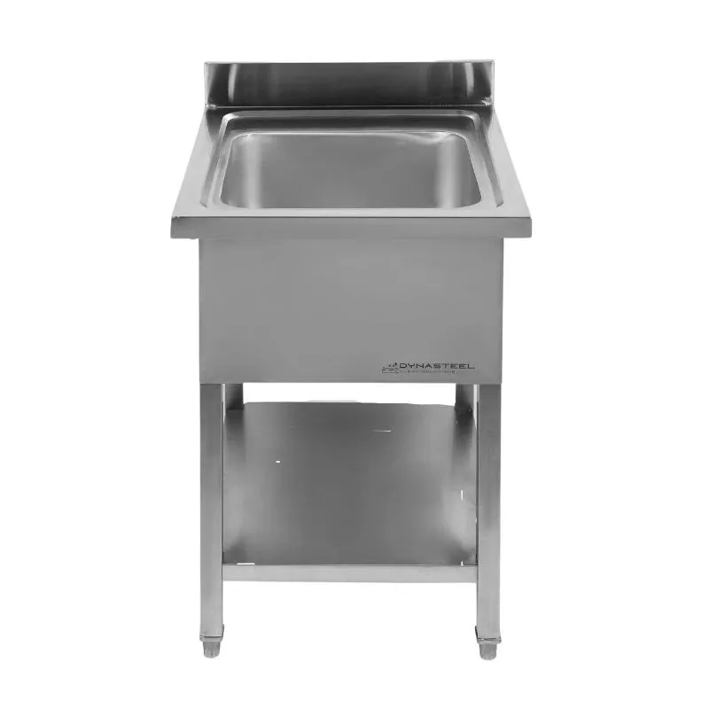 Duik 1 Bak met Rugleuning en Plank - L 600 x D 600 mm