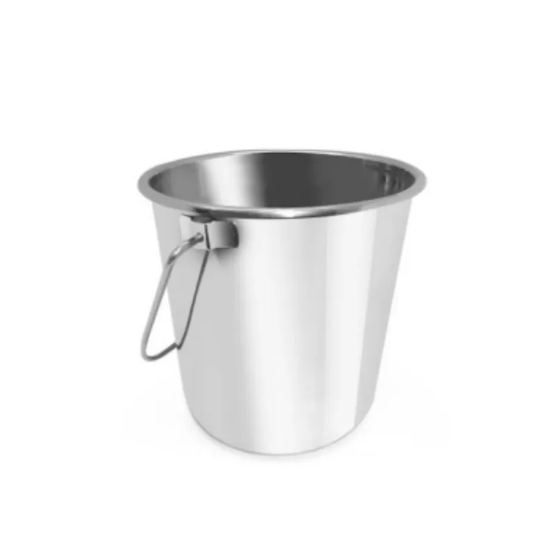 Roestvrijstalen emmer - 10 L