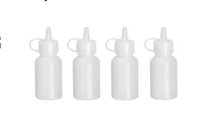 Mini Flesje Dispenser - 30 ml - Set van 4
