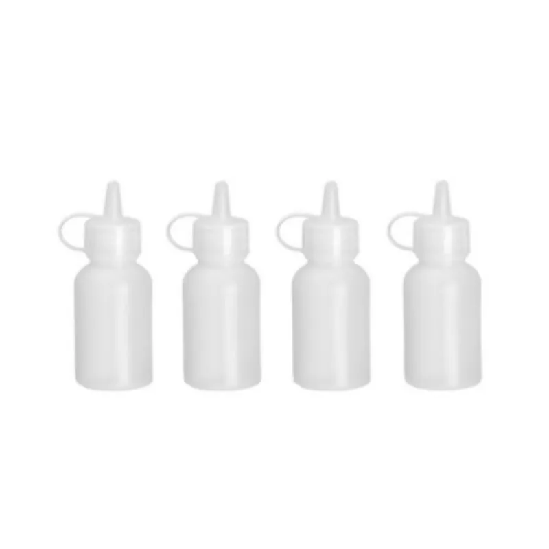Mini Flesje Dispenser - 50 ml - Set van 4