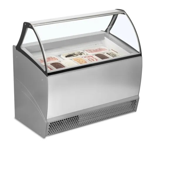 Geventileerde Ijsvitrine - 10 x 5 L
