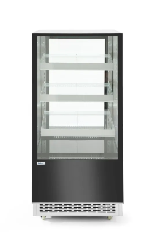 Koelvitrine met 3 schuine planken - 300 L