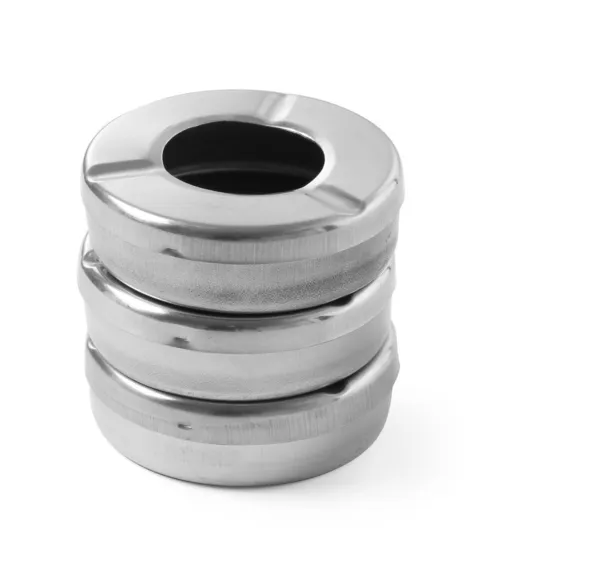 Asbak met Deksel 90 mm Diameter - Set van 3