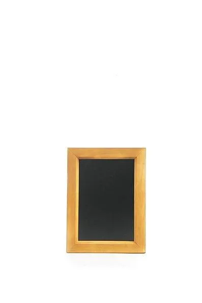 Krijtbord met houten frame 300 x 400 mm