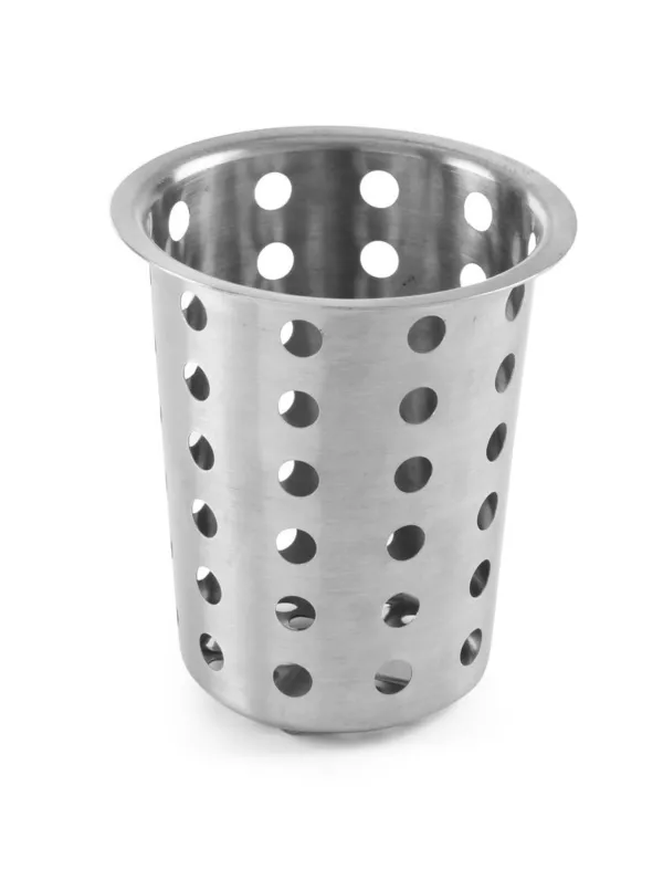 Bestekmand van roestvrij staal - 97 mm diameter