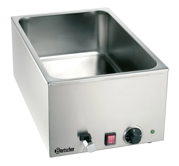 Bain-marie GN 1/1 met aftapkraan