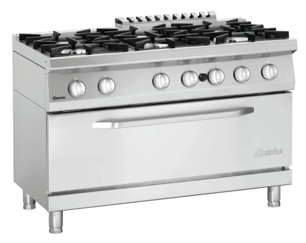 Fornuis Serie 700 - 6 Pitten & Grote Oven