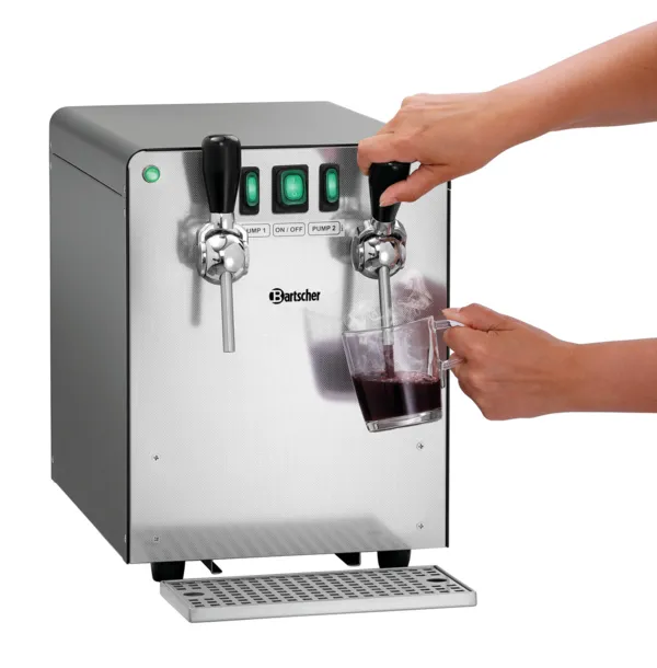 Warme wijn tapinstallatie - 130 L/u