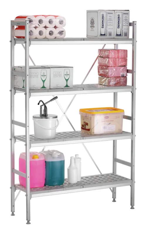 Rek Systeem - 4 Niveaus - L 1140 x D 360 mm
