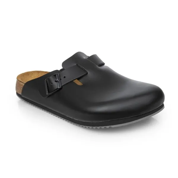 Zwarte Boston Birkenstock klompen - Maat 44