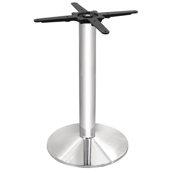 Tafelpoot Rond Verchroomd - Ø 430 mm